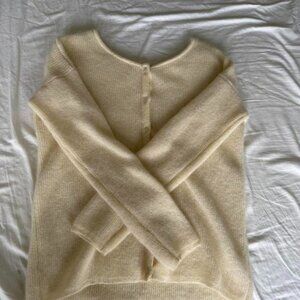 Sézane Women's Cream and White Cardigans